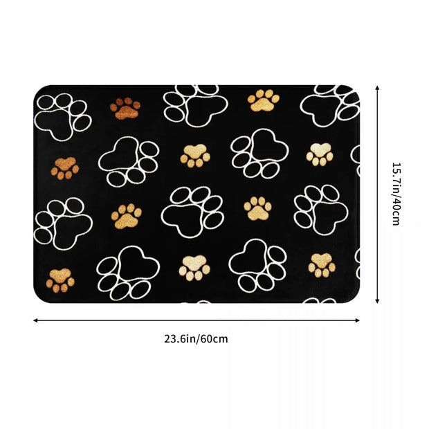 PawPrint Welcome Mat - Stylish & Comfortable Home Accent