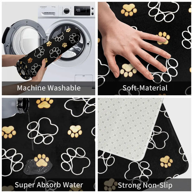 PawPrint Welcome Mat - Stylish & Comfortable Home Accent